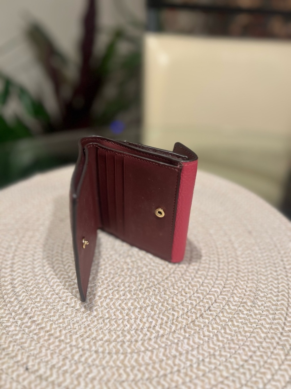 Coach Georgie Small Wallet In Colorblock - Picture 7 of 11
